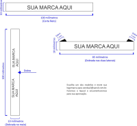 imagem de 10mm x 100mm -  500 unidades