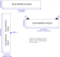 imagem de 20mm x 100mm - 3000 unidades