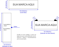 imagem de 20mm x  70mm -  500 unidades